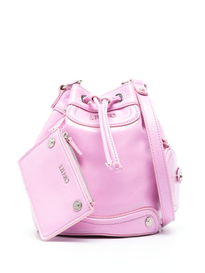 Liu •jo Liu Jo Mirror Detail Bag In Pink