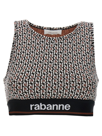 Paco Rabanne Monogram Underwear, Body Multicolor