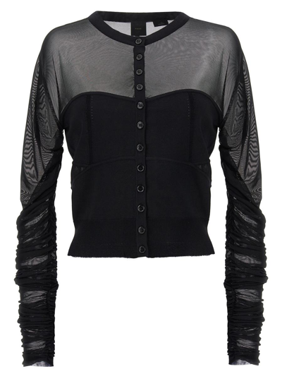 Pinko Gelso Cardigan In Black