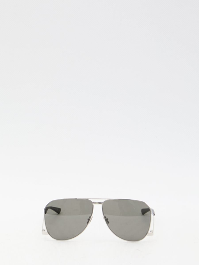 Saint Laurent Sl 690 Dust Sunglasses In Grey