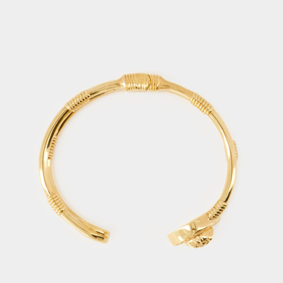 Versace Medusa Safety Pin Bracelet -  - Metal - Gold In Metallic