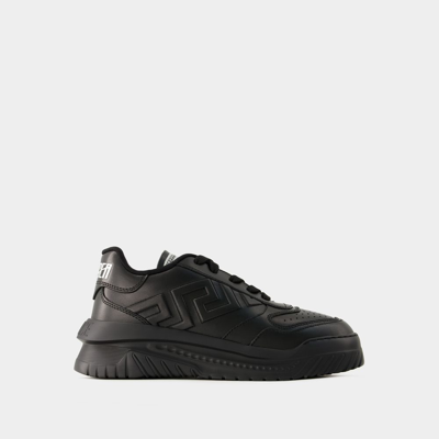 Versace Odissea Trainers In Black