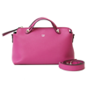 FENDI FENDI BY THE WAY PINK LEATHER SHOULDER BAG (PRE-OWNED)