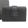GUCCI GUCCI BLACK LEATHER WALLET  (PRE-OWNED)