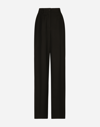 Dolce & Gabbana Casual Pants With Belt Loops In Black