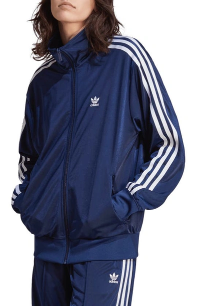 Adidas Originals Firebird Tech Track Jacket In Blue