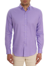 Robert Graham Amory Long Sleeve Button Down Shirt In Lilac