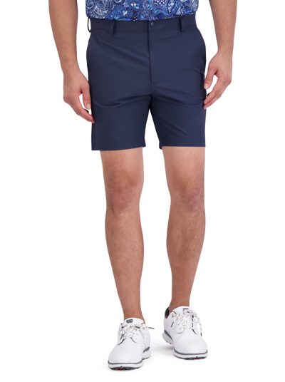 Robert Graham Aster Nylon Blend Classic Fit 7 Shorts In Navy