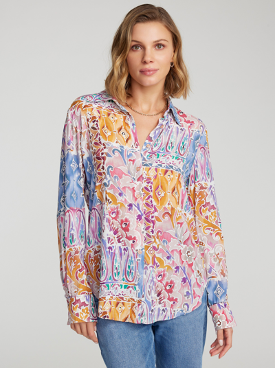 Robert Graham Gabriela Shirt In Multi