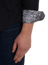 Robert Graham Bayview Long Sleeve Button Down Shirt In White