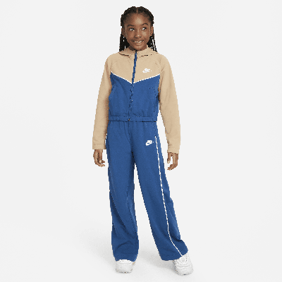 Nike Sportswear Big Kids' (girls') Tracksuit In Brown