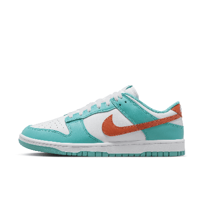 Nike Dunk Low Retro Casual Shoes In White/cosmic Clay/dusty Cactus