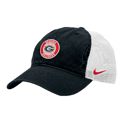 Nike Georgia Heritage86  Unisex College Trucker Hat In Black