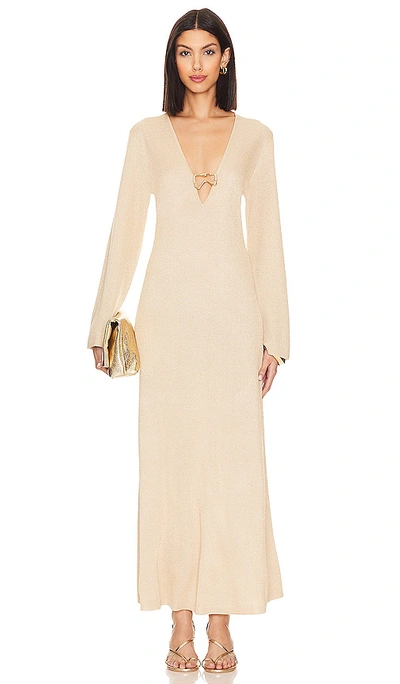Alexis Valley Dress In Champagne