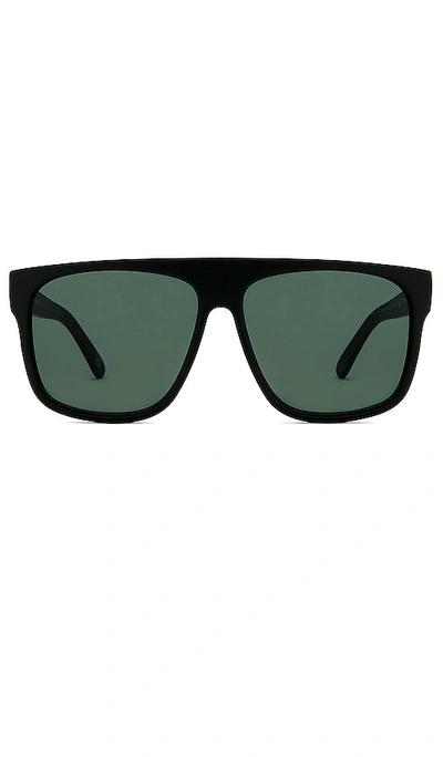 Aire Eris Sunglasses In Black & Green Mono