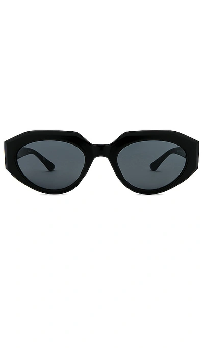 Aire Aphelion Sunglasses In Black & Smoke Mono
