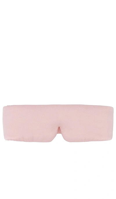 Lunya Washable Silk Sleep Mask In Frosted Rose