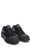 Alexander Mcqueen Skate Deck Plimsoll Low Top Sneaker In Black/ White