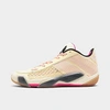 Nike Air Jordan 38 Low Basketball Shoes In Coconut Milk/black/atmosphere/hyper Pink