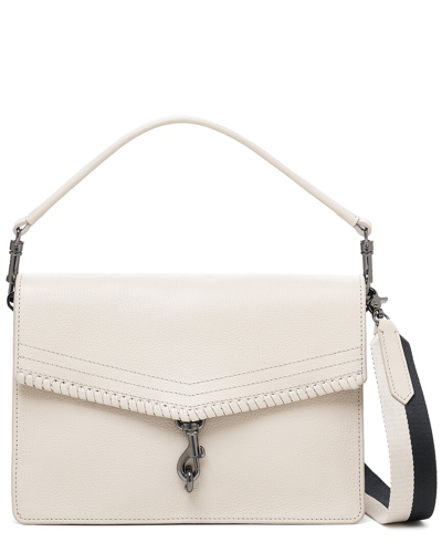 Botkier Trigger Flap Leather Hobo Bag In Grey