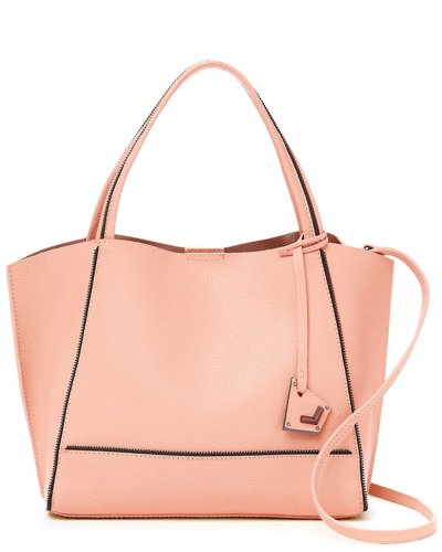 Botkier Soho Bite Size Leather Tote In Pink