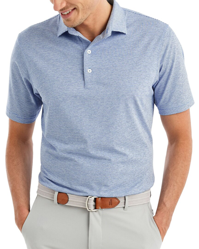 Johnnie-o Lyndon Polo Shirt In Blue