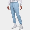 Nike Jordan Men's Essentials Jumpman Fleece Sweatpants In Blue Grey/white