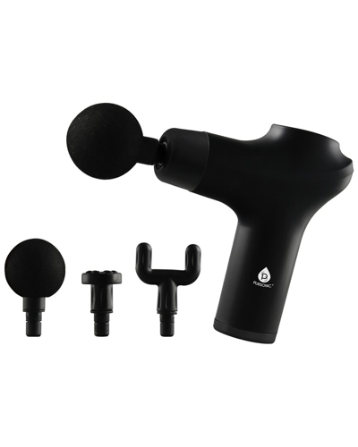 Pursonic 3-speed Cordless & Rechargeable Professional Massage Gun In Black