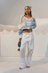 Bdg Julian Colorblock Jean In White, Women's At Urban Outfitters