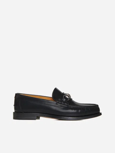 Gucci Horsebit Leather Loafer In Black