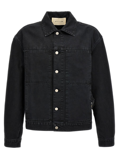 Alyx Buckle Canvas Jacket In Black