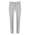 Carhartt Wip  Sid Sonic Silver Chino Trousers In Grey