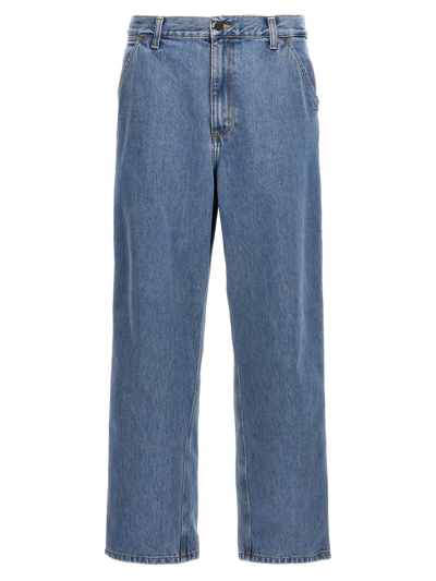 Carhartt Wip Single Knee Pant Clothing In Blue