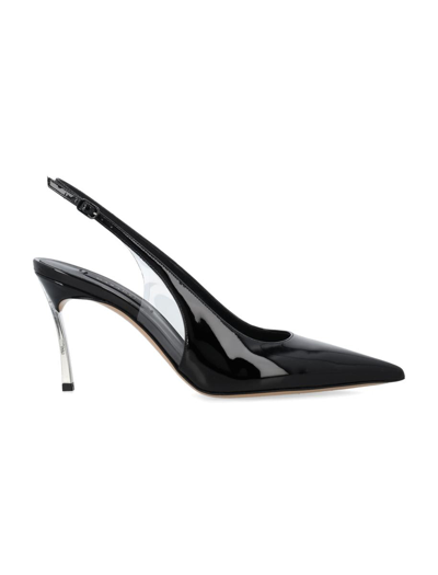 Casadei Slingback Pumps In Nero