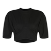 Jacquemus Le Caraco Cropped T-shirt In Black