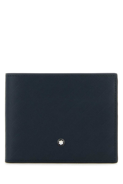 Montblanc Wallets In Blue