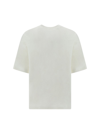 Thom Krom White M Ts 745 T-shirt In Cream