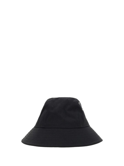 Y-3 Yojhi Appliqué Bucket Hat In Black