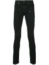 SAINT LAURENT skinny worn denim jeans,484673Y869L12256419