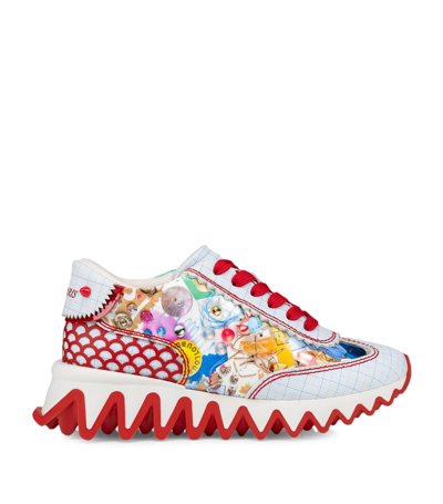 Christian Louboutin Mini Shark Sneakers In Multi