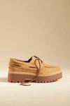 Timberland Stone Street Platform Boat Shoe In Yellow
