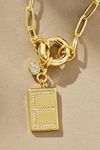 Uncommon James Initial Chain Monogram Necklace In Multicolor