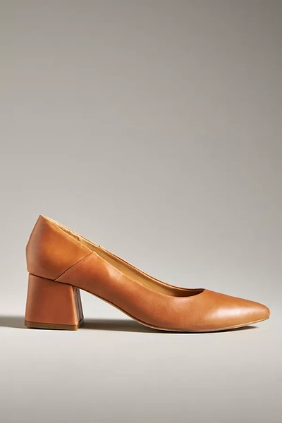 Nisolo Fiorela Go-to Mid Heels In Brown