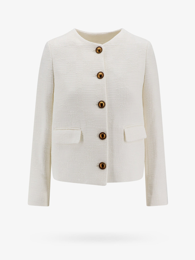 Saulina Blazer In White