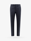Pt Torino Style Stretch Wool Master Fit Trousers In Blue