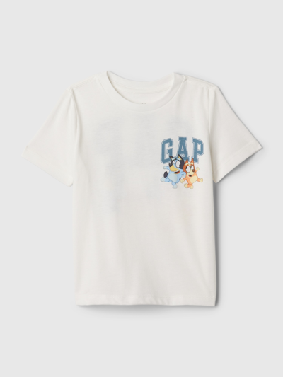 Gap Babies' Toddler Bluey Graphic T-shirt In Off White