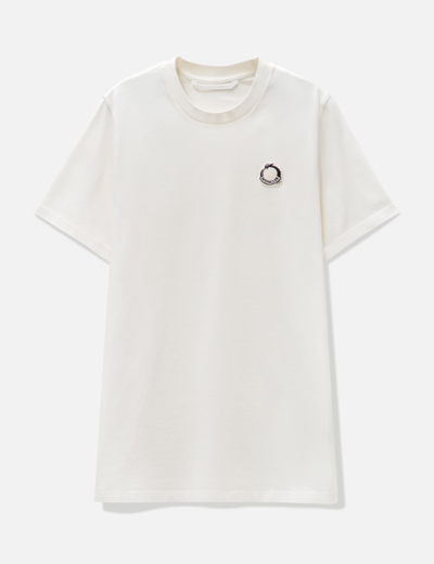 Moncler Dragon Logo T-shirt In White