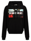 Ih Nom Uh Nit Black Palms And Car Hoodie In Black