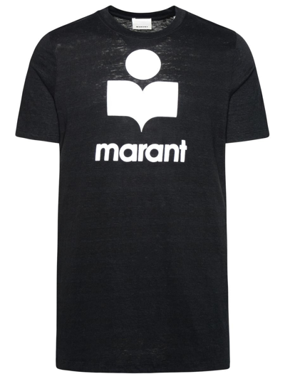 Isabel Marant T-shirt Karman Logo In Black