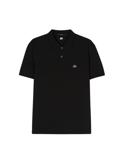 C.p. Company Polo Shirt In Black
